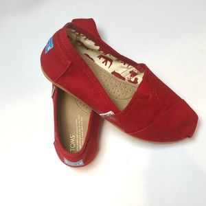 Classic Toms canvas shoes